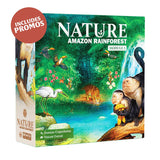 Board game box for 'Nature Amazon Rainforest' module with animals and nature-themed design.
