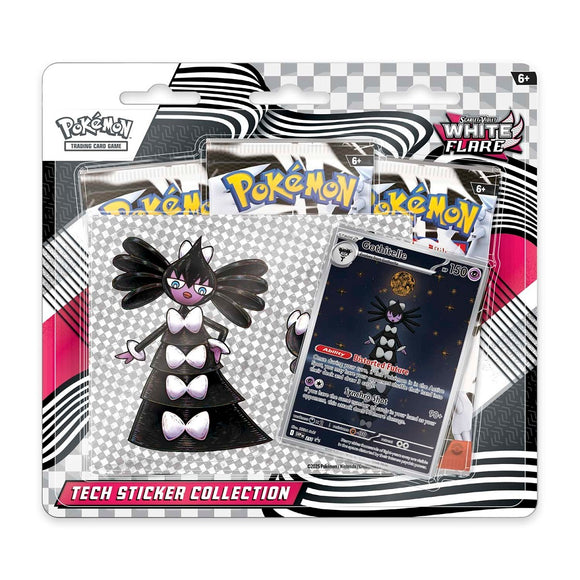 Pokemon: Scarlet & Violet - White Flare Tech Sticker Collection