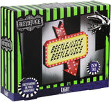 Boxed product with 'Beetlejuice' branding and decorative elements.