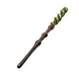 Magic wand with a textured grip on a white background