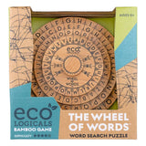Project Genius: Puzzle - Ecologicals Bamboo Puzzles - Wheel of Words