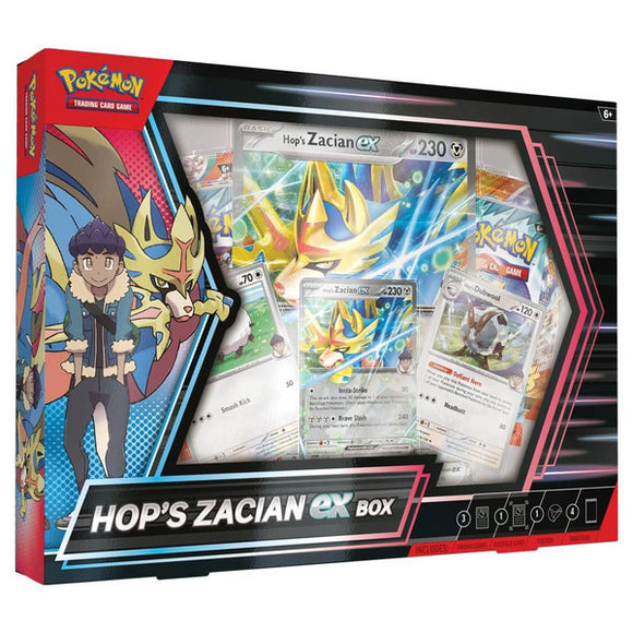 Pokemon: Scarlet & Violet - Hop’s Zacian ex Box
