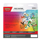 Pokémon trading card game pack with illustrations of various Pokémon characters on a colorful background.