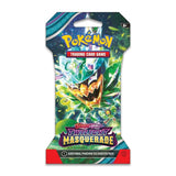Pokémon Trading Card Game booster pack for 'Twilight Masquerade' on a white background