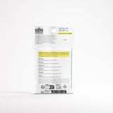 Cardboard packaging of a product with text and graphics on a white background