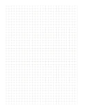 Grid paper with small squares on a white background