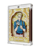 Card with an illustration of a character named 'Nanami' in a decorative frame.