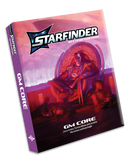 Starfinder GM Core book with a character on a throne on the cover