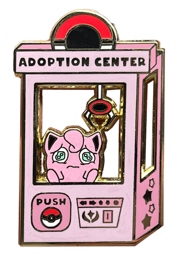 Pokemon: Jigglypuff Adoption Center Enamel Pin