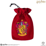 Red drawstring bag with Gryffindor crest on a white background