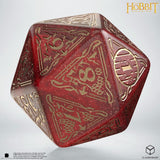 Q Workshop: The Hobbit TCG - Jumbo Spindown D20 -  Ember