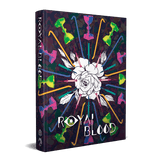 Multicolored album cover with 'Royal Blood' branding on a dark background