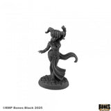 Gray miniature figurine on a white background with 'Rampart Games' branding.