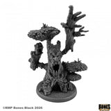 Dark fantasy miniature figure on a white background with 'Rampart Games' branding.