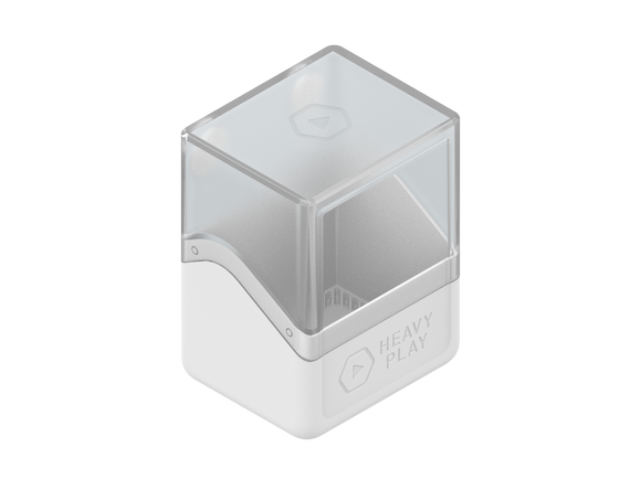 Heavy Play RFG Deckbox: Cleric White (80)
