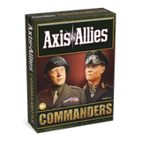 Axis & Allies Commanders game box with two military figures on a white background