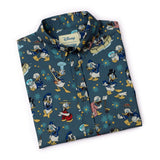 RSVLTS Shirts: Short Sleeve Shirt - Disney’s Donald Duck 90th - "Quackin' Us Up" - XL