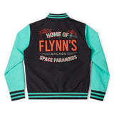RSVLTS Jackets: Reversible Bomber Jacket - Disney's Tron Legacy - "Light Suit" - 2XL