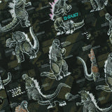 RSVLTS Shirts: Short Sleeve Shirt - Godzilla - "Gojivolution" - L