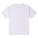 Plain white t-shirt on a white background