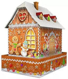 Puzzle: 3D Puzzle - Gingerbread House - Night Edition