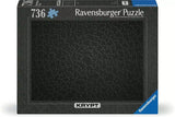 Ravensburger Krypt puzzle box with black puzzle design on a white background