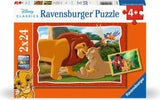 Ravensburger puzzle box featuring Disney's The Lion King with Simba and Mufasa.