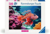 Ravensburger puzzle box with a colorful fish and coral design