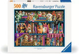 Ravensburger puzzle box with dog-themed design on a white background