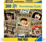 Ravensburger One Piece 300-piece puzzle box with character images on a yellow background