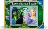 Ravensburger puzzle box featuring characters from the movie 'Wicked' with a green border.