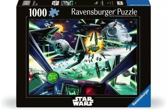 Ravensburger Star Wars puzzle box with space battle scene