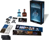 Star Wars VILLAINOUS board game components including cards, figures, and box on a white background