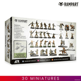 Rampart Modular Terrain: City Defenders Miniature Pack