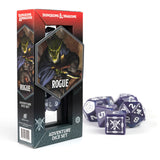 D&D: Adventure Dice Set - Rogue Purple