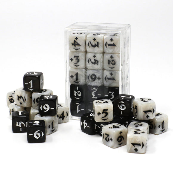 Die Hard Dice: MtG Spin Down Counters - Power / Toughness Dice