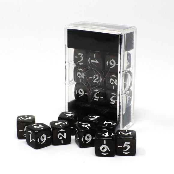 Die Hard Dice: MtG Spin Down Counters - Negative Power Pack