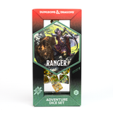 Dungeons & Dragons Ranger dice set packaging on a white background
