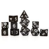 D&D: New Adventurer Dice Set - Black