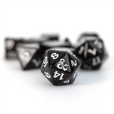 D&D: New Adventurer Dice Set - Black