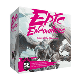 Epic Encounters game box with dragon illustration on a white background