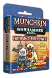 Munchkin Warhammer 40,000 game box with characters and text on a white background