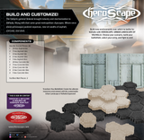 Heroscape game components packaging with text and product display.