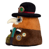 Plush toy with steampunk design on a white background