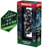 Ravenloft Dungeons & Dragons Adventure Dice Set packaging with dice inside