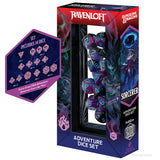 Ravenloft Dungeons & Dragons Sorcerer Adventure Dice Set packaging with dice inside
