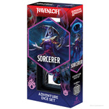 Ravenloft Dungeons & Dragons Sorcerer adventure dice set packaging on a white background