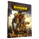 Warhammer 40,000 Warmachine core book cover with robot illustration on a white background
