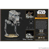 Star Wars Legion AT-ST Walker toy figure packaging with model and branding details.