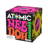 Box of Atomic Nee Doh Squeeze toy by Schylling on a white background